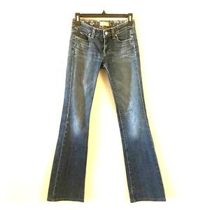 Paige Flare Jeans with Pocket Detailing